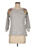 Speechless Gray 3/4 Sleeve T-Shirt Size M - photo 1