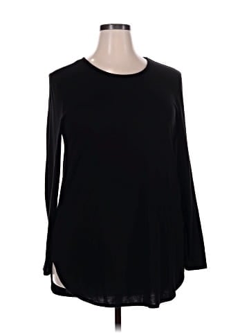 Joan Vass 3/4 Sleeve T-Shirt (view 1)