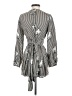 Zara Basic Silver 3/4 Sleeve Blouse Size S - photo 2