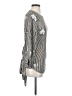 Zara Basic Silver 3/4 Sleeve Blouse Size S - photo 4