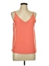 Paper Crane 100% Polyester Orange Sleeveless Top Size L - photo 1