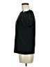 River Island 100% Cotton Black Short Sleeve Top Size 8 - photo 5