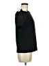 River Island 100% Cotton Black Short Sleeve Top Size 8 - photo 4