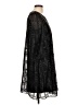 Calvin Klein 100% Polyester Black Casual Dress Size 10 - photo 4