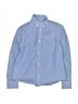 Crewcuts 100% Cotton Solid Blue Long Sleeve Button-Down Shirt Size 12 - photo 1