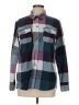 Eddie Bauer 100% Polyester Color Block Blue Teal Long Sleeve Button-Down Shirt Size M - photo 1