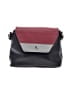 One Odd Bird Color Block Burgundy Black Shoulder Bag One size - photo 1