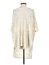 Unbranded 100% Polyester Ivory Poncho Size S - photo 2