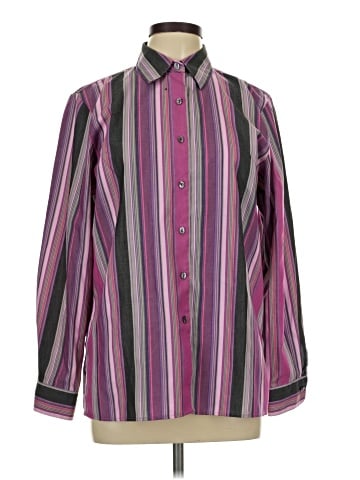 Foxcroft Long Sleeve Blouse (view 1)