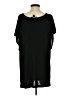 DKNY 100% Silk Black Short Sleeve Top Size 3 - photo 2