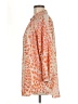 CAbi Animal Print Orange 3/4 Sleeve Blouse Size M - photo 5