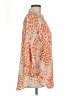 CAbi Animal Print Orange 3/4 Sleeve Blouse Size M - photo 4