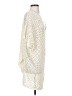 Unbranded 100% Polyester Ivory Poncho Size S - photo 4