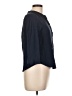 Unbranded Blue 3/4 Sleeve Button-Down Shirt Size L - photo 4