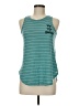 Zoe+Liv Teal Sleeveless T-Shirt Size M - photo 1