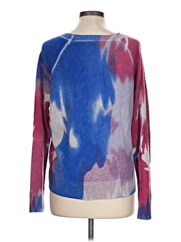 Aqua Cashmere Pullover Sweater (view 2)