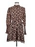 Bishop + Young 100% Polyester Print Black Casual Dress Size M - photo 1