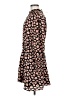 Bishop + Young 100% Polyester Print Black Casual Dress Size M - photo 5