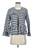 Ann Taylor LOFT Outlet Stripes Blue Jacket Size XS - photo 1