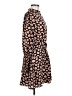 Bishop + Young 100% Polyester Print Black Casual Dress Size M - photo 4