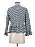 Ann Taylor LOFT Outlet Stripes Blue Jacket Size XS - photo 2