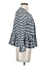 Ann Taylor LOFT Outlet Stripes Blue Jacket Size XS - photo 4