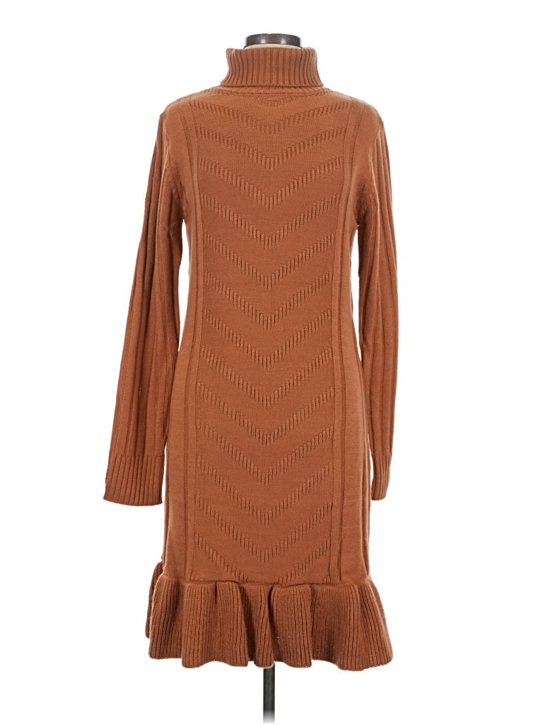 Pre-owned Shein Casual Dress In Brown