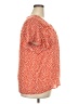 Daniel Rainn 100% Rayon Orange Short Sleeve Blouse Size XXL - photo 4
