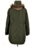 Athleta 100% Polyester Green Coat Size XL - photo 2