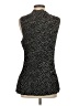 DKNY 100% Polyester Black Sleeveless Blouse Size M (estimated) - photo 2