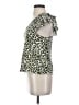 Maeve by Anthropologie Green Short Sleeve Blouse Size XS - photo 5