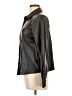 Misia Metallic Black Long Sleeve Button-Down Shirt Size L - photo 5