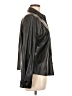 Misia Metallic Black Long Sleeve Button-Down Shirt Size L - photo 4