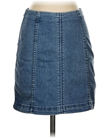 Free People Denim Skirt (view 1)