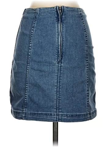 Free People Denim Skirt (view 2)