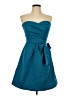 Teeze Me Solid Teal Cocktail Dress Size 11 - photo 1