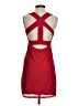 BCBGeneration Solid Red Casual Dress Size S - photo 2