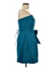 Teeze Me Solid Teal Cocktail Dress Size 11 - photo 4