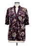 Assorted Brands Purple 3/4 Sleeve Blouse Size M - photo 1
