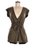 Marissa Webb Collective Solid Brown Romper Size 6 - photo 1