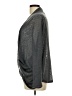 Very J 100% Cotton Metallic Silver Cardigan Size L - photo 5