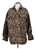 Wild Fable Animal Print Brown Coat Size S - photo 1