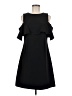 Taylor Solid Black Cocktail Dress Size 6 - photo 1