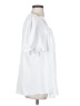 Unbranded 100% Polyester White Short Sleeve Blouse Size XXS - photo 4
