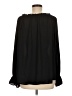 Talbots Black Long Sleeve Blouse Size L - photo 2
