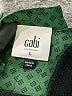 CAbi 100% Cotton Black 3/4 Sleeve Top Size L - photo 7