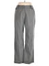 Larry Levine Chevron-herringbone Gray Casual Pants Size 12 - photo 1