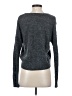Madewell Metallic Gray Pullover Sweater Size S - photo 2