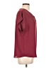 Simply Styled 100% Polyester Burgundy Short Sleeve Blouse Size L - photo 4