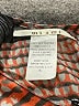 Mi ami 100% Polyester Orange Short Sleeve Blouse Size S - photo 8